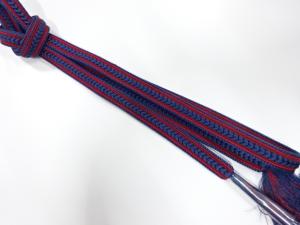 未使用品　正絹　手組帯締め